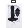A-Play Expander Rechargeable Silicone Anal Plug With Remote Black