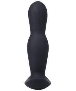 A-Play Expander Rechargeable Silicone Anal Plug With Remote Black