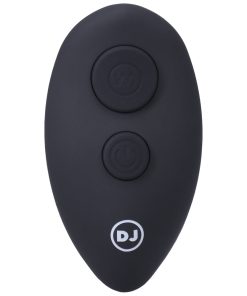A-Play Expander Rechargeable Silicone Anal Plug With Remote Black