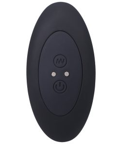 A-Play Beaded Vibe Rechargeable Silicone Anal Plug With Remote Black