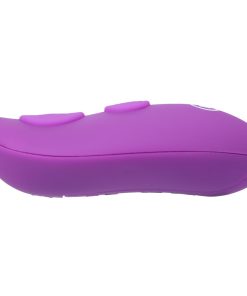 A-Play Beaded Vibe Rechargeable Silicone Anal Plug With Remote Purple