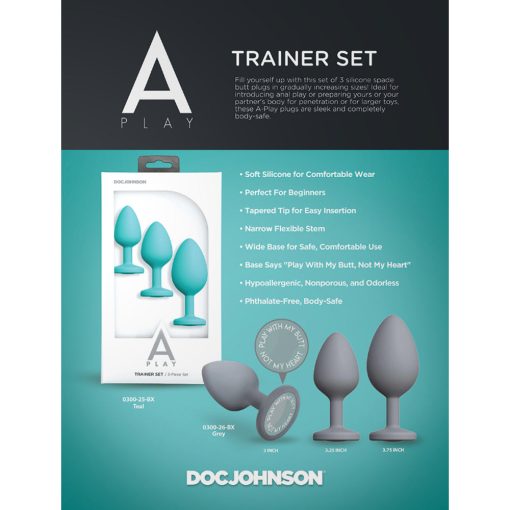 A-Play 3-Piece Trainer Set Teal - Image 9