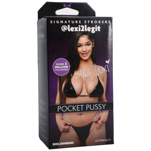 Signature Strokers Girls Of Social Media @Lexi2Legit Ultraskyn Pocket Pussy