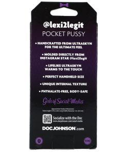 Signature Strokers Girls Of Social Media @Lexi2Legit Ultraskyn Pocket Pussy