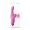 Luxe Nova Rechargeable Thrusting & Throbbing Stimulator Pink