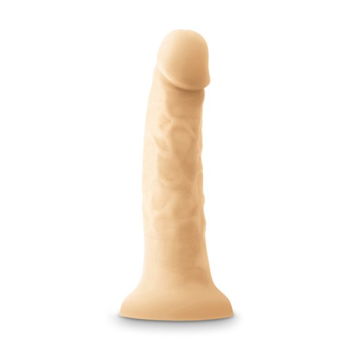 Colours Pleasures 7 In. Vibrating Dildo Beige - Image 3