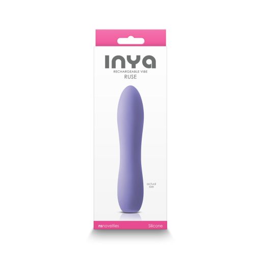 Inya Ruse Rechargeable Vibrator Purple