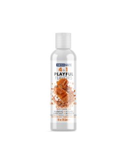 Swiss Navy 4 In 1 Playful Flavors Salted Caramel Delight 1 Oz.