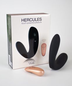 Hercules Remote C-Shape Vibrating Plug Black