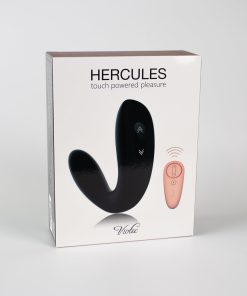 Hercules Remote C-Shape Vibrating Plug Black