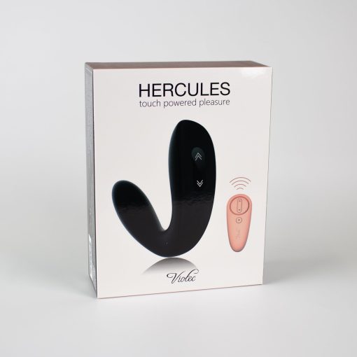 Hercules Remote C-Shape Vibrating Plug Black - Image 4