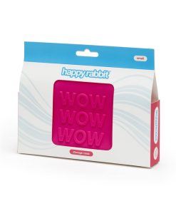 Happy Rabbit 'Wow' Lockable Silicone Storage Bag Pink Small