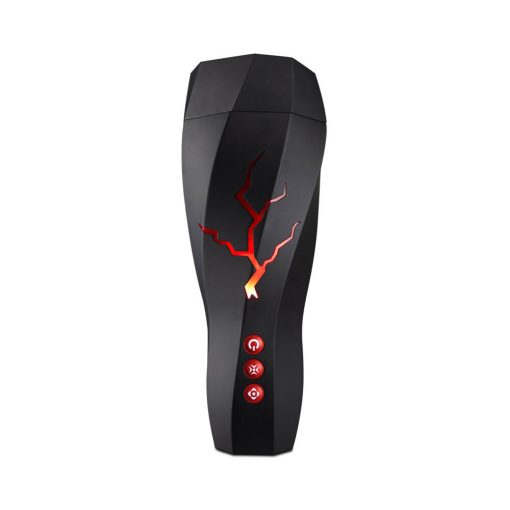 M For Men Storm Rechargeable Vibrating Suction Masturbator Black - Image 2