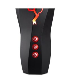 M For Men Storm Rechargeable Vibrating Suction Masturbator Black