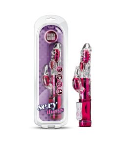 Sexy Things Frisky Rabbit Dual Stimulation Vibrator Pink