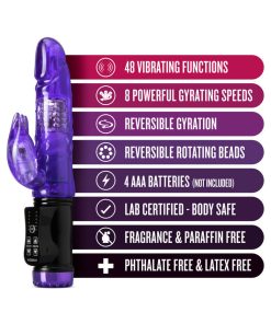 Sexy Things Flutter Rabbit Dual Stimulation Vibrator Purple