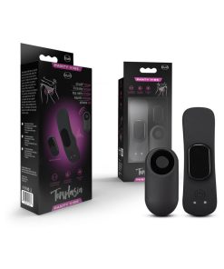 Temptasia Panty Vibe Rechargeable Remote-Controlled Silicone Wearable Vibrator Black