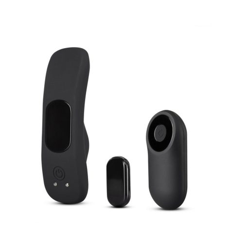 Temptasia Panty Vibe Rechargeable Remote-Controlled Silicone Wearable Vibrator Black - Image 2