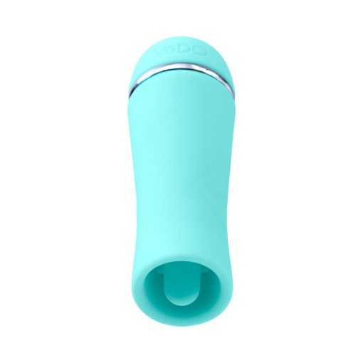 Vedo Liki Rechargeable Flicker Vibe Tease Me Turquoise - Image 3