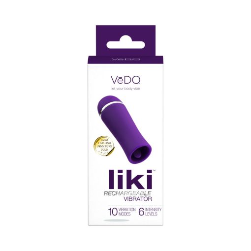 Vedo Liki Rechargeable Flicker Deep Purple - Image 2