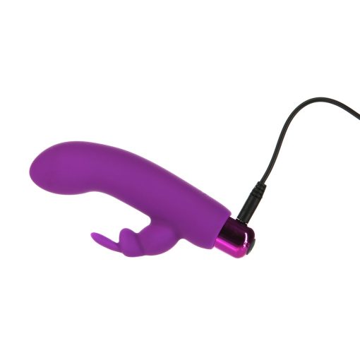 Powerbullet Alice'S Bunny Rechargeable Bullet Vibrator With Silicone Rabbit Sleeve Purple - Image 4