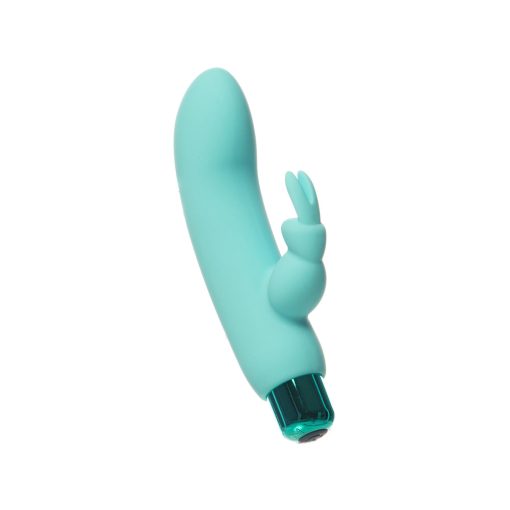 Powerbullet Alice'S Bunny Rechargeable Bullet Vibrator With Silicone Rabbit Sleeve Teal - Image 2