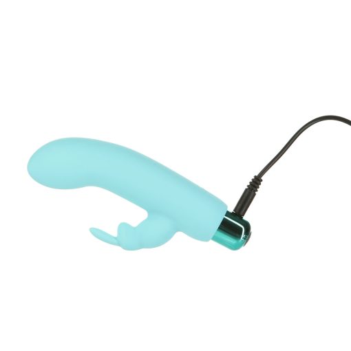 Powerbullet Alice'S Bunny Rechargeable Bullet Vibrator With Silicone Rabbit Sleeve Teal - Image 5