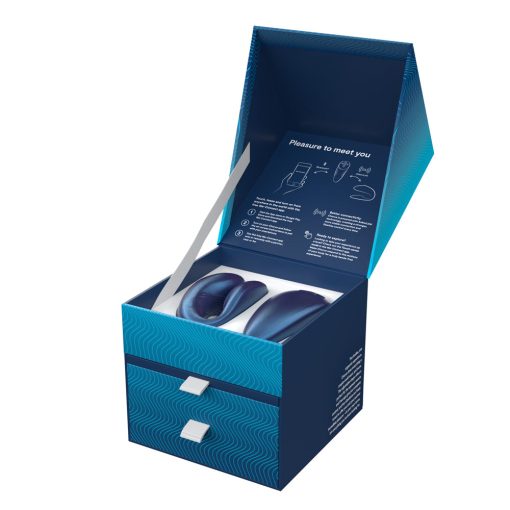 We-Vibe Chorus Rechargeable Remote-Controlled Silicone Couples Vibrator Cosmic Blue - Image 2