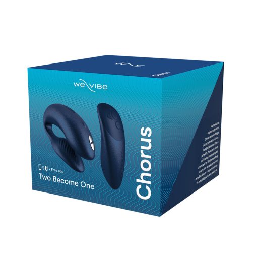 We-Vibe Chorus Rechargeable Remote-Controlled Silicone Couples Vibrator Cosmic Blue - Image 3
