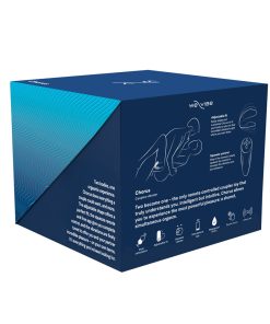 We-Vibe Chorus Rechargeable Remote-Controlled Silicone Couples Vibrator Cosmic Blue