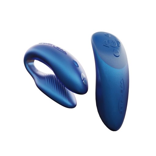 We-Vibe Chorus Rechargeable Remote-Controlled Silicone Couples Vibrator Cosmic Blue - Image 5