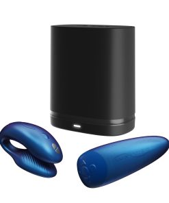 We-Vibe Chorus Rechargeable Remote-Controlled Silicone Couples Vibrator Cosmic Blue