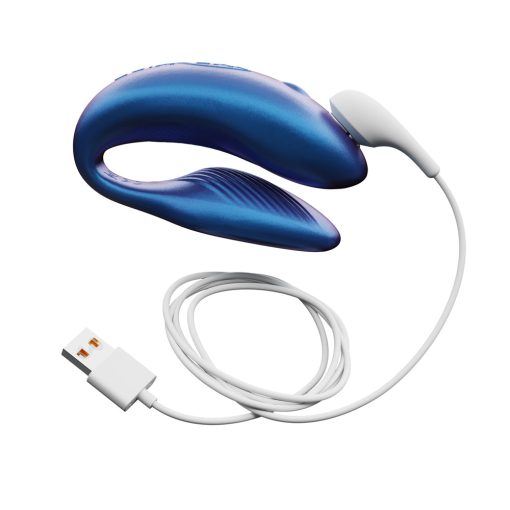 We-Vibe Chorus Rechargeable Remote-Controlled Silicone Couples Vibrator Cosmic Blue - Image 11