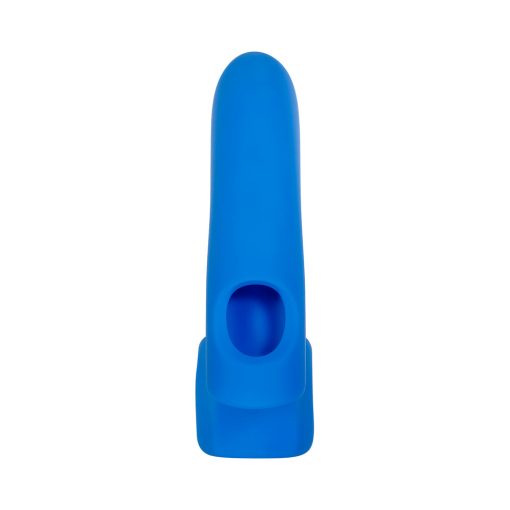 Gender X Flick It Rechargeable Flicking Dual Stimulation Silicone Finger Vibrator Blue - Image 5