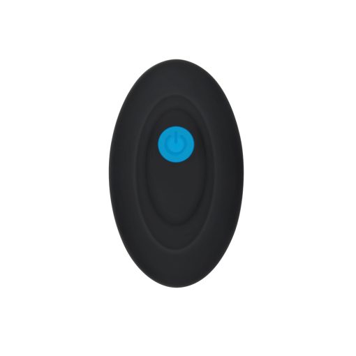 Gender X Electric Blue Rechargeable Remote-Controlled Vibrating Anal Plug Clear/Blue - Image 2