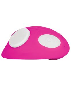 Gender X Under The Radar Rechargeable Remote-Controlled Magnetic Silicone Underwear Vibrator Pink