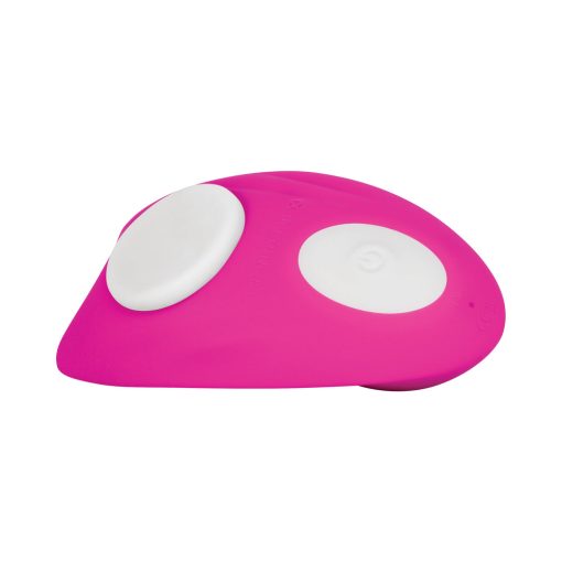 Gender X Under The Radar Rechargeable Remote-Controlled Magnetic Silicone Underwear Vibrator Pink - Image 4