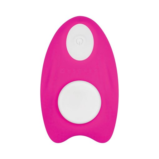 Gender X Under The Radar Rechargeable Remote-Controlled Magnetic Silicone Underwear Vibrator Pink - Image 5
