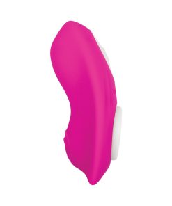 Gender X Under The Radar Rechargeable Remote-Controlled Magnetic Silicone Underwear Vibrator Pink