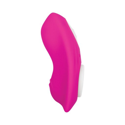 Gender X Under The Radar Rechargeable Remote-Controlled Magnetic Silicone Underwear Vibrator Pink - Image 6