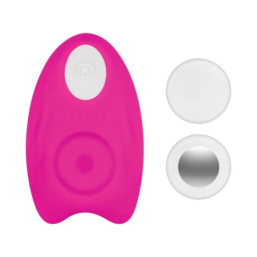 Gender X Under The Radar Rechargeable Remote-Controlled Magnetic Silicone Underwear Vibrator Pink - Image 8