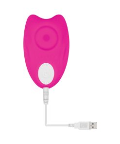 Gender X Under The Radar Rechargeable Remote-Controlled Magnetic Silicone Underwear Vibrator Pink