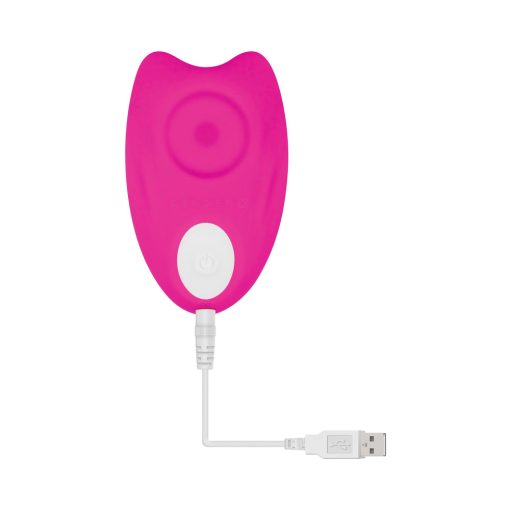 Gender X Under The Radar Rechargeable Remote-Controlled Magnetic Silicone Underwear Vibrator Pink - Image 9