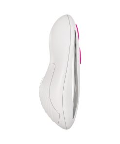 Gender X Under The Radar Rechargeable Remote-Controlled Magnetic Silicone Underwear Vibrator Pink