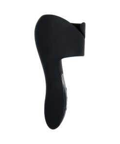 Gender X The Embrace Rechargeable Vibrating Pulsing Silicone Masturbator Black