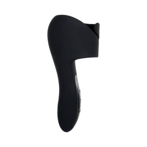 Gender X The Embrace Rechargeable Vibrating Pulsing Silicone Masturbator Black - Image 6