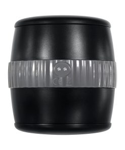 Gender X Barrel Of Fun Rechargeable Open-Ended Vibrating Stroker Black