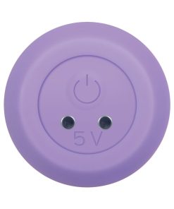 Gender X Bumpy Ride Rechargeable Flexible Silicone Beaded Vibrator Purple