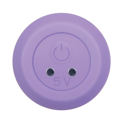 Gender X Bumpy Ride Rechargeable Flexible Silicone Beaded Vibrator Purple - Image 6