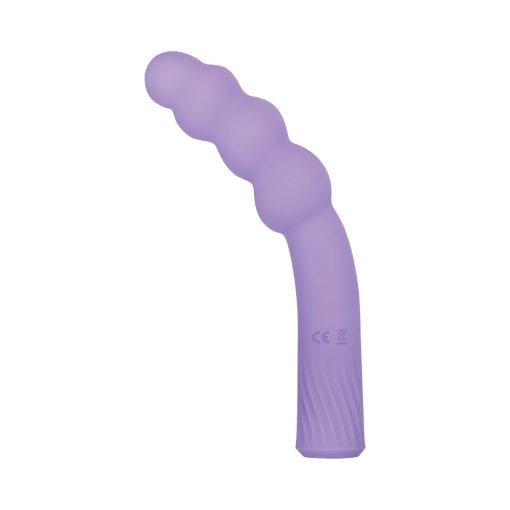 Gender X Bumpy Ride Rechargeable Flexible Silicone Beaded Vibrator Purple - Image 7